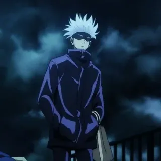🌟 Satoru Gojo Jujutsu Kaisen Anime, Gojo Satoru, Jujutsu Kaisen, Personnage, Manga telegram sticker