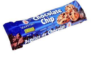 🍫 Chocolate Chip, pépites de chocolat bolachas com gotas de chocolate, bolachas, sobremesa, comida, lanche, Voortman telegram sticker
