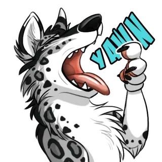 Tani & Nightfox telegram stickers