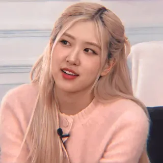 🍐 Rosé K-pop, cantante, Rose, Blackpink, ídolo, femenina telegram sticker