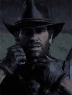 😷 Arthur Morgan Red Dead Redemption 2 Arthur Morgan, Red Dead Redemption 2, Jeu vidéo, Cow-boy, Hors-la-loi telegram sticker
