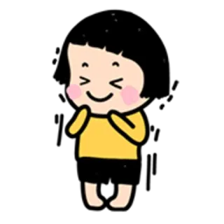 👧 telegram sticker