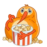 QIWI whatsapp stickers