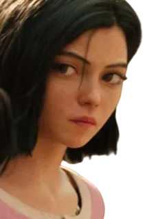 😒 Alita Alita: Battle Angel Alita, Battle Angel, Anime, Mangá, Ciborgue, Ficção científica whatsapp sticker