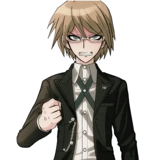 🤬 Byakuya Togami Danganronpa Anime, Manga, Danganronpa, Byakuya Togami, Personaje, enojado, gafas whatsapp sticker