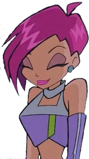 ☺️ Tecna Winx Club การ์ตูน, นางฟ้า, แอนิเมชัน, เทคนา, วินซ์คลับ telegram sticker