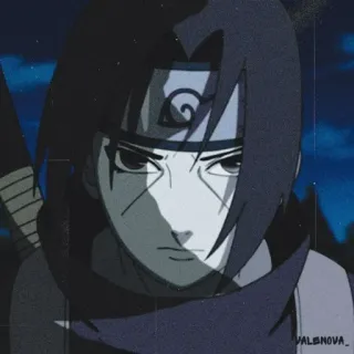 🎼 Itachi Uchiha Naruto итачи, наруто, аниме, ниндзя, учиха, манга telegram sticker