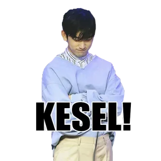 😟 KESEL! 表情, 生气, 沮丧, 沮丧, 生气 telegram sticker