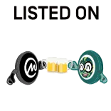 🥂 LISTED ON listagem, criptomoeda, finanças, desenho animado, arte digital telegram sticker
