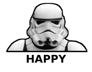 Stormtrooper whatsapp stickers