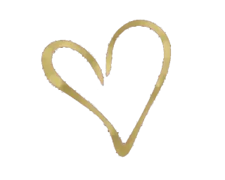 😋 сердце, любовь, золотой, контур telegram sticker