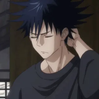 ♠️ Megumi Fushiguro Jujutsu Kaisen Anime, Jujutsu Kaisen, Megumi, Fushiguro, Teenager telegram sticker