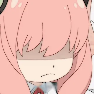 🥜 Anya Forger Spy x Family Anime, Spy x Family, Anya, Forger, Cartone animato, Adesivo whatsapp sticker