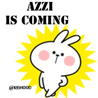 Azzi whatsapp stickers