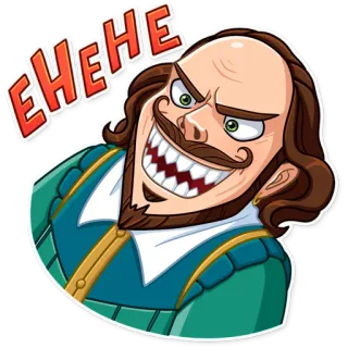 Shakespeare telegram stickers