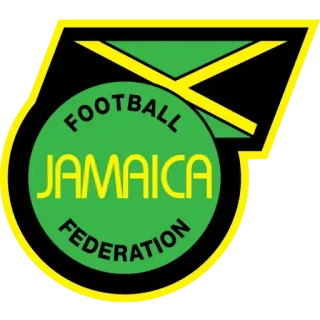 🇯🇲 FOOTBALL JAMAICA FEDERATION jamaica, football, soccer, sports, federation, flag, logo telegram sticker