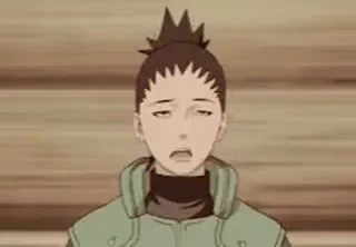 😵💫 Shikamaru Nara Naruto อนิเมะ, การ์ตูน, นินจา, เหนื่อย, ชิกามารุ, นารา telegram sticker