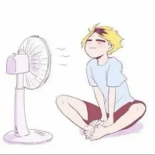 🐱 Kenma Kozume Haikyuu!! Anime, Manga, Kenma, Haikyu!!, Fan, Été telegram sticker