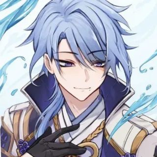 Kamisato Ayato telegram stickers