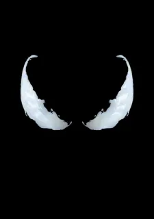 👀 Venom Venom, Marvel, simbionte, ojos telegram sticker