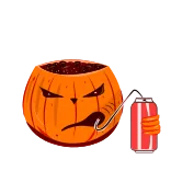 Helloween telegram stickers