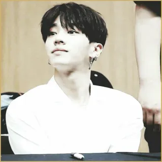 ⛓ kpop, 歌手, 男性, 亚洲人, 人物, 肖像 telegram sticker
