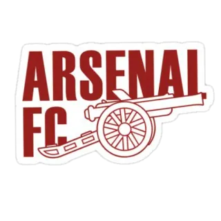 👍 ARSENAL F.C. arsenal, fc, football, soccer, cannon, sports telegram sticker