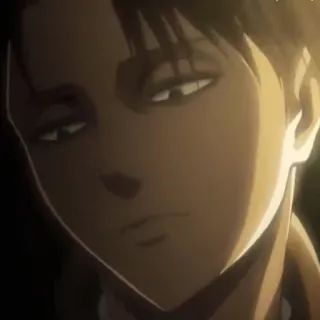 ⚔ Levi Ackerman Attack on Titan anime, attack on titan, levi ackerman, karakter, animasi telegram sticker