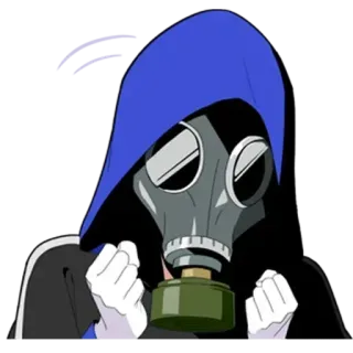 Silent boy telegram stickers