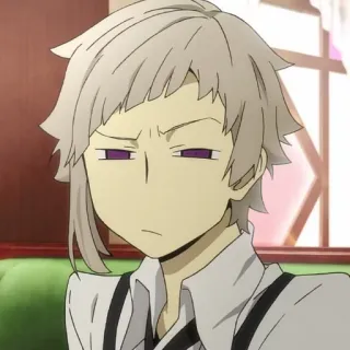 🍥 Atsushi Nakajima Bungou Stray Dogs Anime, Manga, Bungou Stray Dogs, Atsushi Nakajima whatsapp sticker