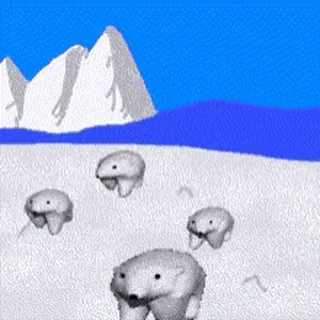 👨‍👨‍👦‍👦 osos polares, ártico, nieve, invierno, animales, naturaleza telegram sticker