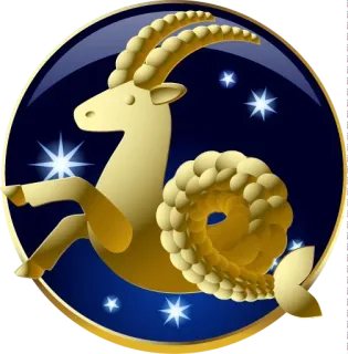😕 Capricorn, zodiak, astrologi, horoskop, kambing, bintang, konstelasi telegram sticker