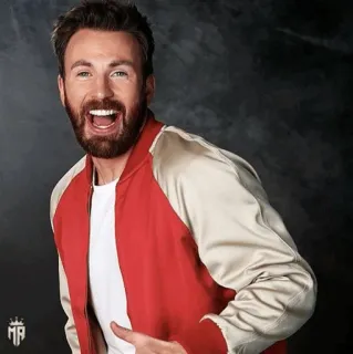 🇺🇸 Chris Evans 크리스 에반스, 배우, 유명인, 캡틴 아메리카, 마블 telegram sticker