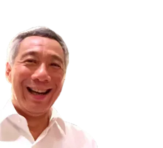 😆 Lee Hsien Loong политик, премьер-министр, лидер, правительство, чиновник telegram sticker
