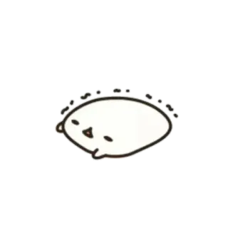 🍥 Blob, Uroczy, Kawaii, Szczęśliwy, Kreskówka, Postać telegram sticker
