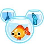 Gold Fish telegram stickers