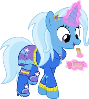 🍪 Pony, Einhorn, Cartoon, Tier, Magie telegram sticker
