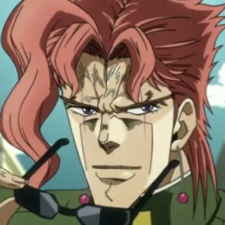 😐 Kakyoin Noriaki JoJo's Bizarre Adventure Anime, Manga, JoJo's Bizarre Adventure, Kakyoin, Noriaki Kakyoin telegram sticker