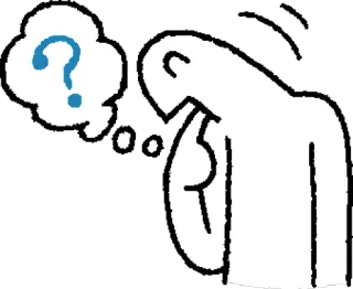 🤔 domanda, pensando, confusione, dubbio, pensieroso, punto interrogativo, ponderando, cartone animato telegram sticker