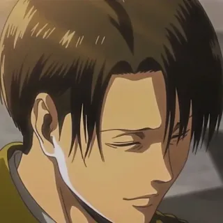 🥀 Levi Ackerman Attack on Titan Anime, Attack on Titan, Levi Ackerman, Cartoon, Animation, Charakter telegram sticker