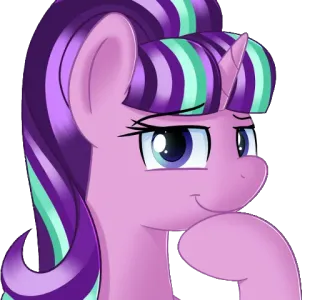 😏 Starlight Glimmer My Little Pony Pony, Dibujos animados, Starlight Glimmer, Animado, Lindo telegram sticker