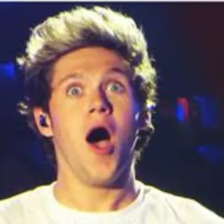 😱 Niall Horan Niall Horan, One Direction, singer, celebrity, musician, pop star telegram sticker