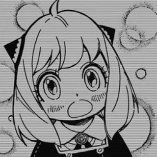 AnyaForger telegram stickers