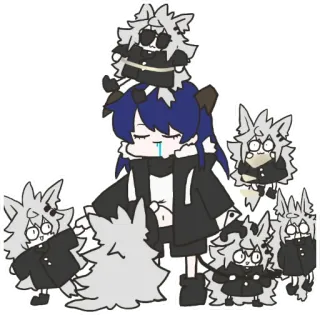 👩‍👩‍👧‍👧 telegram sticker
