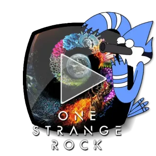 ▶️ Mordecai One Strange Rock ONE STRANGE ROCK 모데카이, One Strange Rock, 총, 만화, 캐릭터, 애니메이션, 무기 telegram sticker