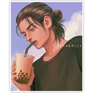 Eren Yeager SNK telegram stickers