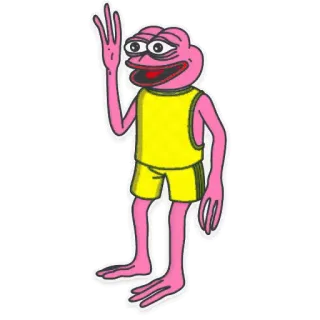 😃 Pepe the Frog Pepe, Sapo, Meme, Meme da internet, Desenho animado, Personagem telegram sticker