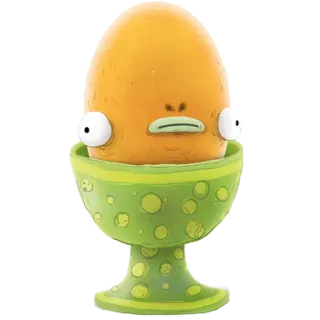 🍳 Mr. Nimbus Rick and Morty Sr. Nimbus, Rick y Morty, Huevo, Animado, Dibujos animados telegram sticker