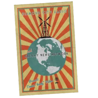 Fallout posters pack whatsapp stickers