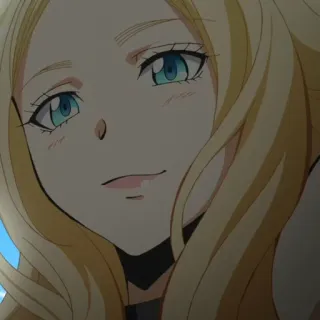 🌙 Irina Jelavić Assassination Classroom anime, kreskówka, Irina Jelavić, Assassination Classroom, blond włosy, kobieta telegram sticker
